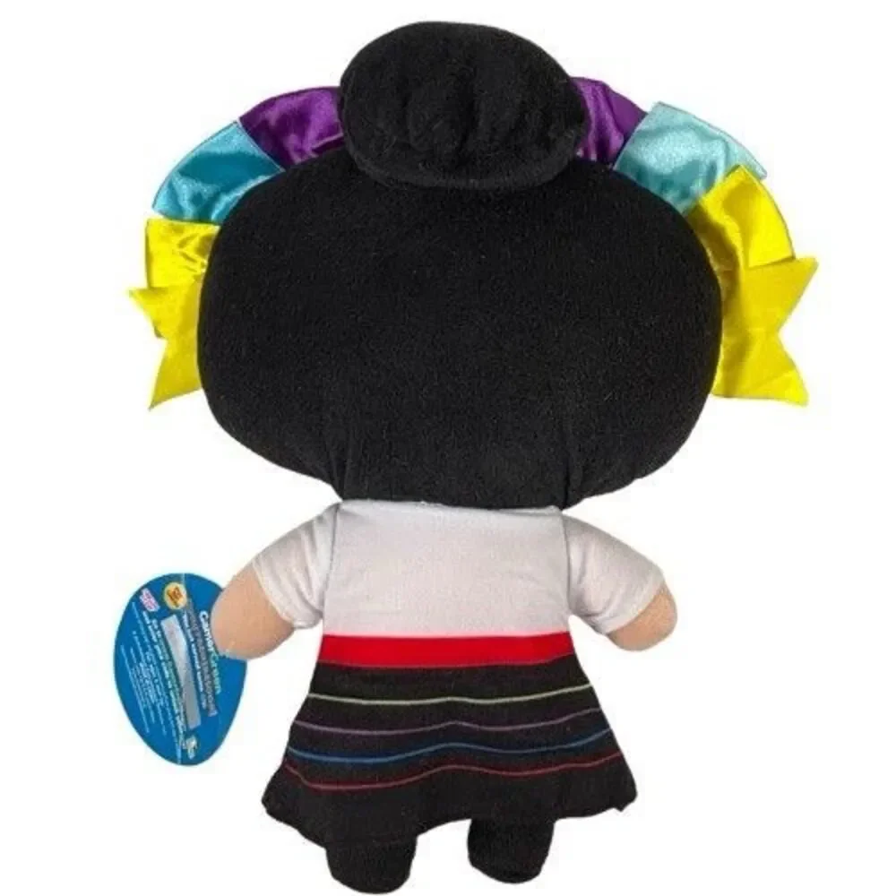 Mexico Lindo Girl Plush Stuffed Doll Bright Colorful 2016 New with Tags